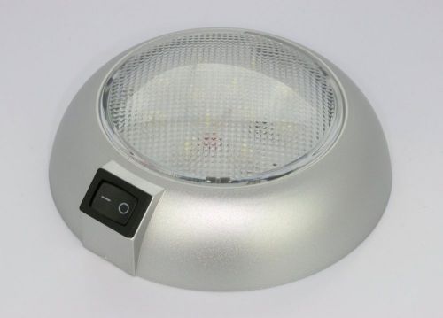 Battery Powered LED Dome Light - Magnetic or Fixed Mount - High Power White LED
