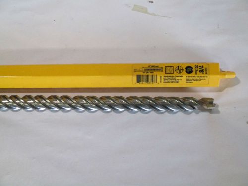 DeWalt DW5478 7/8&#034; x 16&#034; x 18&#034; Carbide 4 Cutter SDS+ Rotary Hammer Bit NEW