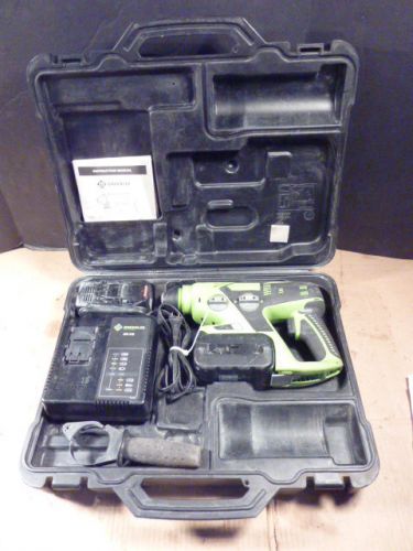 Greenlee LRH-288 28.8 volt rotary hammer drill li-ion cordless SDS Plus + case