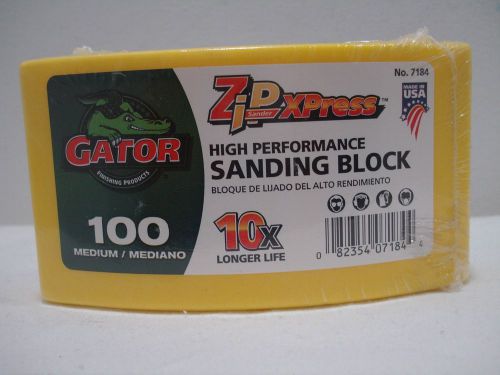 Gator ZipXpress Sanding Block 100 Grit