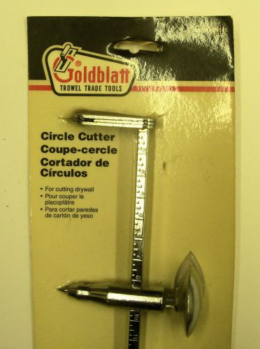Stanley Goldblatt Tools Drywall Gypsum Sheetrock Circle Cutter NOS 84389 05141