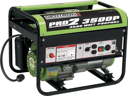 Gentron gg3500p pro2 3500w propane powered portable generator for sale