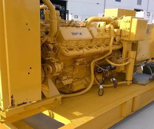 Caterpillar 3412 Generator Set - 470 kW Standby, 480V, 3 Phase, 60 Hz, 1800 RPM