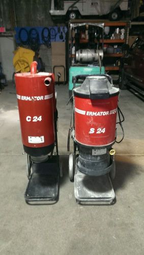 Ermator s24 dust collector/ vacuum