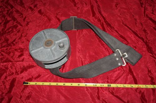 KLEIN WIRE REEL TOOL 27400 WITH BELT VINTAGE KLEIN TOOL