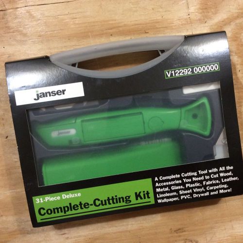 Janser The Complete Cutting Kit Green Box Model # V12292 (31pc. kit)