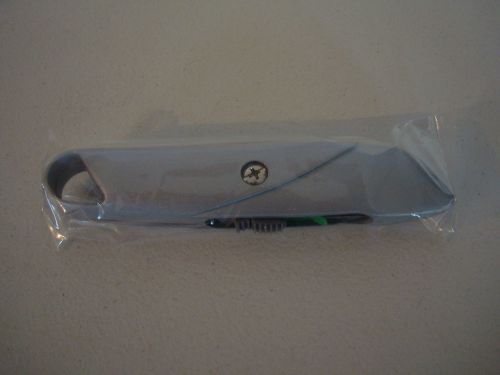 NEW HEMPE MFG. UTILITY KNIFE WITH SAFETY LOCK, BOX OF 12.