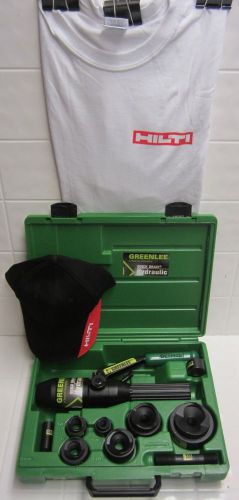GREENLEE HYDRAULIC PUNCH DRIVER SET 1/2&#034; TO 2&#034; CONDUIT SIZE, FAST SHIPPING