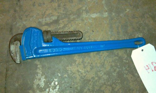 18&#034; ridgid pipe wrench for sale