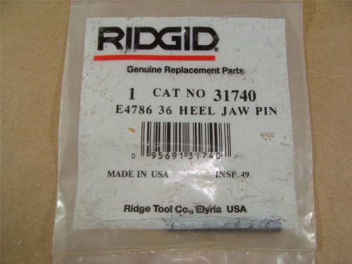 New ridgid e4786 36&#034; pipe wrench heel jaw pin catalog # 31740 **free**shipping** for sale