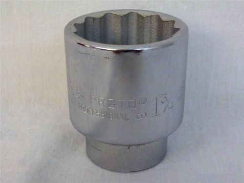 Proto professional 5556 3/4&#034; drive 1 3/4&#034; 12 point standard socket nos for sale