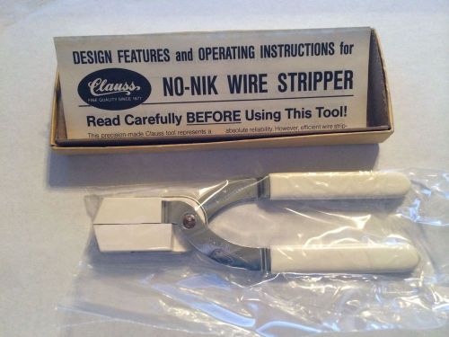 Clauss nn030/32 no-nik wire strippers for sale