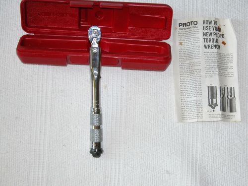 Proto  professional  6064-5 torque wrench for sale