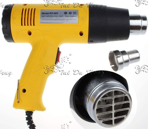 New hot air heat gun 1800w multi function dual temperature paint stripper for sale