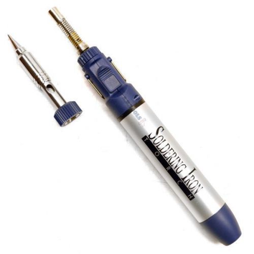 Gas soldering iron / mini torch butane powered flux pen te005 for sale
