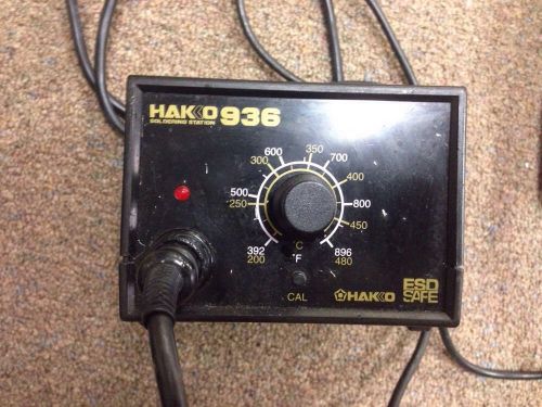 HAKKO 936 Soldering Station with Soldering Iron and its Stand