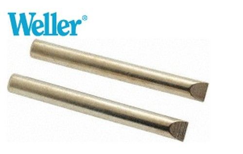 Weller mt10 1/4&#034; chisel shaped marksman replacement tip for sp40 iron 2 pack for sale