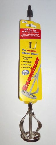 ALL-PURPOSE 4 INCH SPIRAL LONG MIXING PADDLE PAINT MIXER - FITS 1/2&#034;, 3/8&#034; DRILL