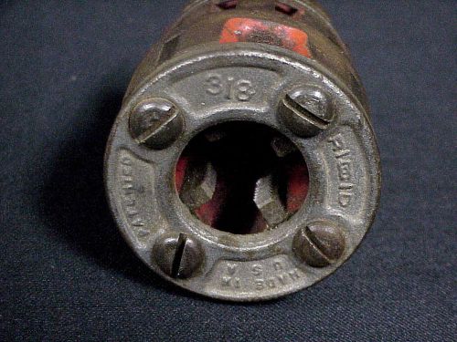 Ridgid pipe threader tool 3/8 inch die rigid threading made in usa 3/8 00 r #1 for sale
