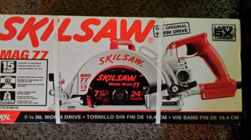 Skilsaw mag77 wormdrive. *brand new*No reserve*