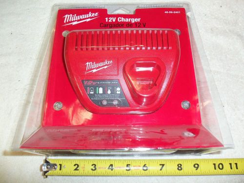 MILWAUKEE 48-59-2401 12V 30 MINUTE CHARGER - NEW - MADE IN CHINA