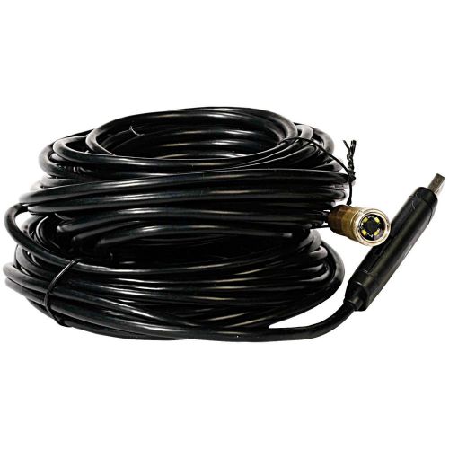 (15m) 45ft USB Cable Waterproof Drain Pipe Pipeline Plumb Inspection Snake LED