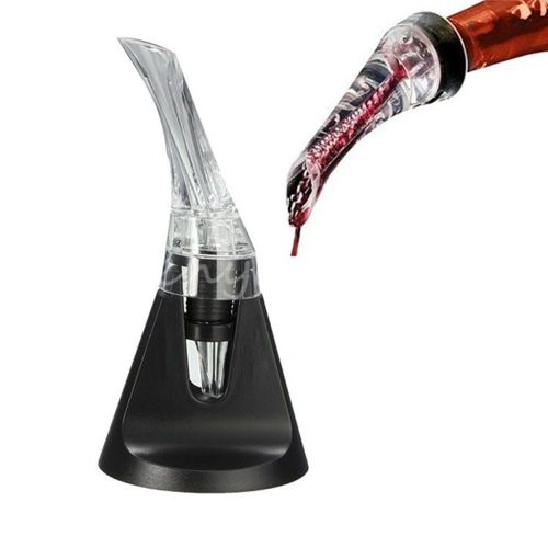 Mini Travel Bar Red Wine Aerator Essential Set Quick Aerating Pourer Decanter