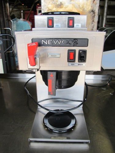 Newco kp-3af commercial coffee maker brewer with 3 warmers and hot water tap for sale