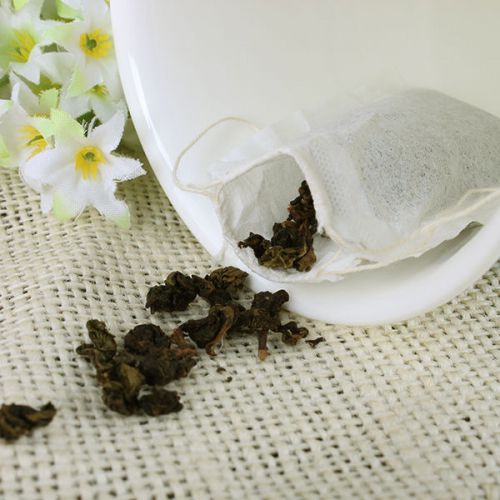 100pcs New High Quality Empty String Heat Seal Filter Paper Herb Loose Tea Bags