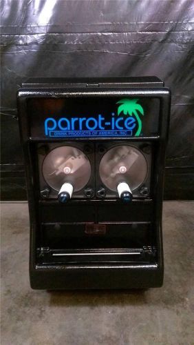Parrot Ice two flavor frozen beverage machine model 2403