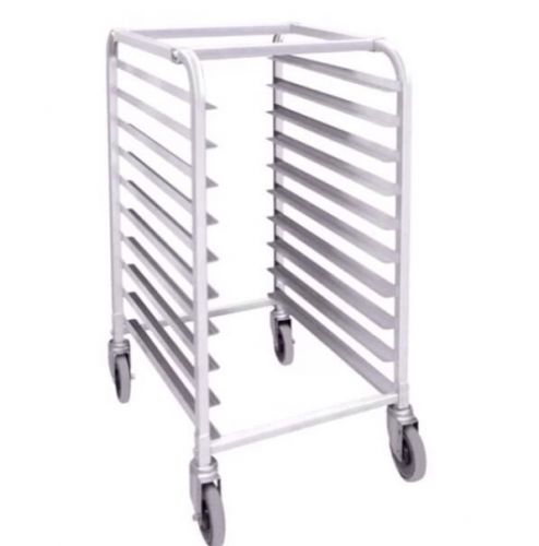 Commercial kitchen 10 tier bun pan rack with wheels for sale