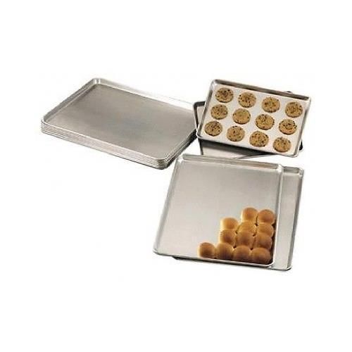 6 Bun Pans ROY BN 1813 18&#034; x 13&#034; Half-Size Aluminum Royal Industries