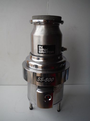 In sink erator commercial garbage disposer ss-500-28 for sale