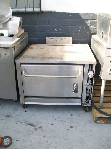 Oven, gas one shelf, stainless steel front -equip.stand, 900 items on e bay for sale