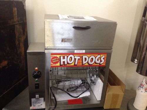 Apw wyott dr-2a hot dog broiler / bun warmer for sale