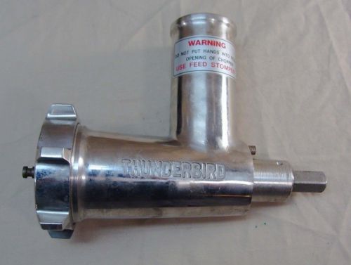 Thunderbird commercial meat grinder part/ attachment 9/16 drive no 12 knife for sale