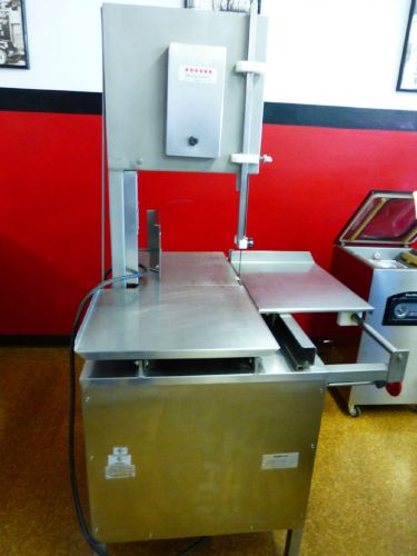 Hollymatic hi-yield 16 meat saw - dealer refurbished with 208v 3 phs motor for sale