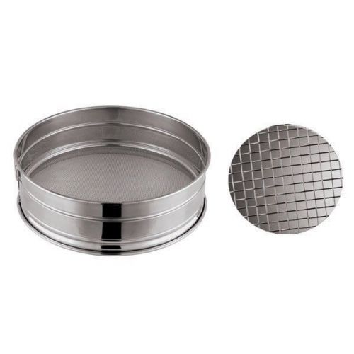 Stainless steel flour sieve, coarse mesh 11-7/8&#039;&#039; or 13-3/8&#039;&#039; diameter for sale