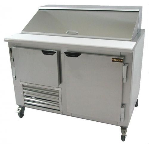 Cooltech 1-1/2 door refrigerated sandwich salad prep table 36&#034; for sale