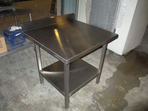 STAINLESS STEEL 3FT. TABLE COMMERCIAL DELI BAKERY GROCERY