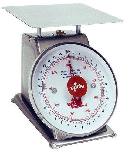 Update International UPS-72 Stainless Steel Analog Portion Control Scale  2-Poun