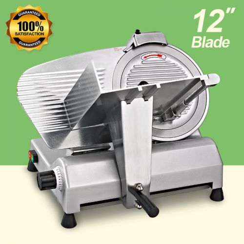 Commercial 12&#034; Blade Electric Meat Slicer Deli Food Cheese slicer Cutter MTSL300