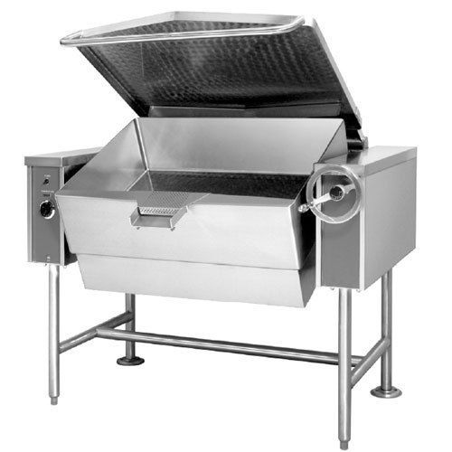 Southbend BGLT-40 Tilting Skillet, Gas, 40 Gallon. Manual Hand Tilt, Electronic