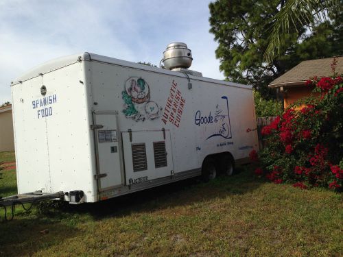 Concession trailer fully loaded extra wide 8&#039;x 22&#039; wells cargo for sale