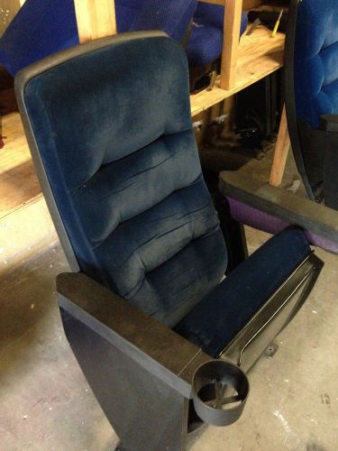 Lot of 400 used THEATER SEATING  Movie chairs cinema seats auditorium FIXED back