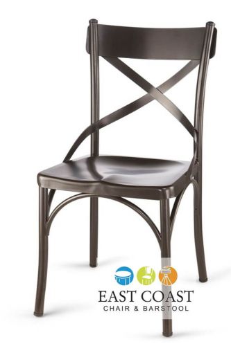 New Bouchon Steel Cafe Chair with Rust Finish