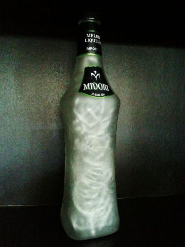 Midori Melon Liqueur LED Lighted Bottle