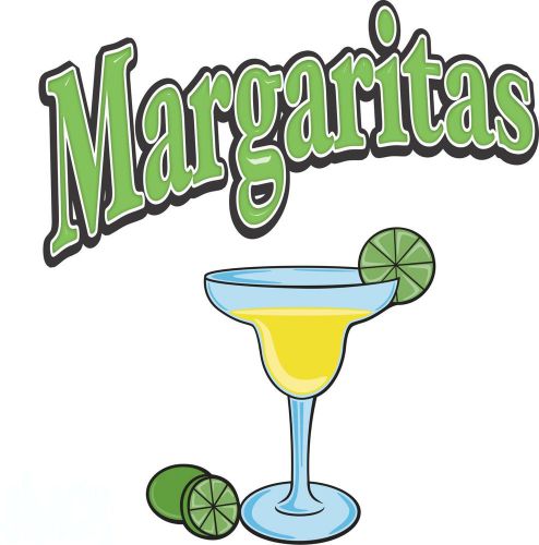 Margaritas Drink Bar Pub Restaurant Vinyl Sticker  Decal 12&#034;