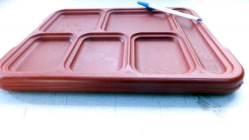 Used Insulated Food Trays, Jones-Zylon, Tray and/or Lid or both-SEE DETAIL BELOW