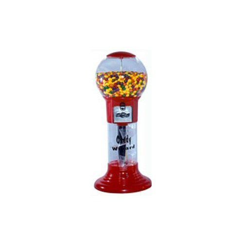 Lil&#039; Whirler Candy Bulk Vending Machine with Stand - YELLOW